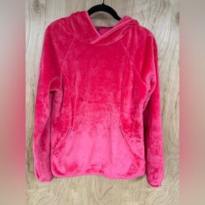 Gerry Hoodie Womens Large Pink Fleece Regular Long Sleeve Pockets Front Pullover